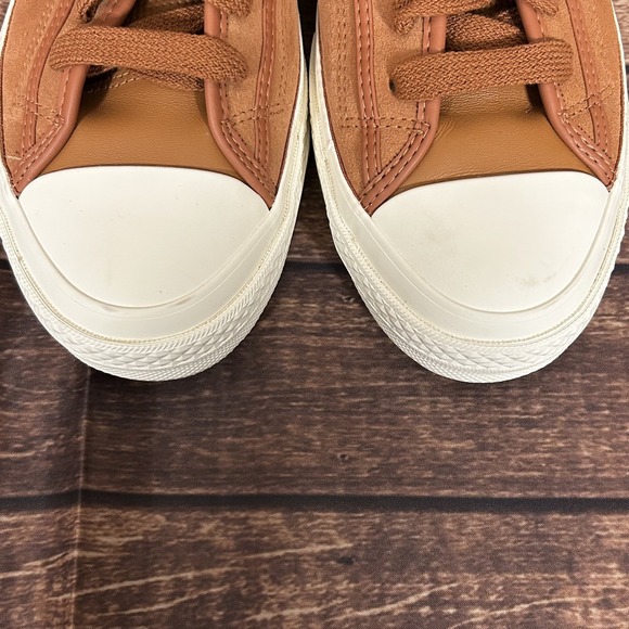 Converse Star Player 76 OX Mens Size 10 Womens Sz 11.5 In A Nutshell Suede Shoes - Picture 5 of 13